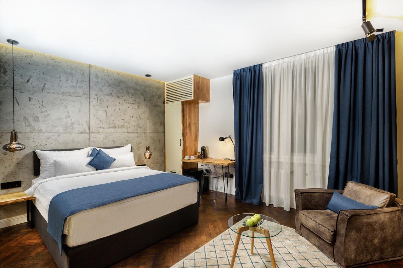 One Luxury Suites Belgrado Exterior foto